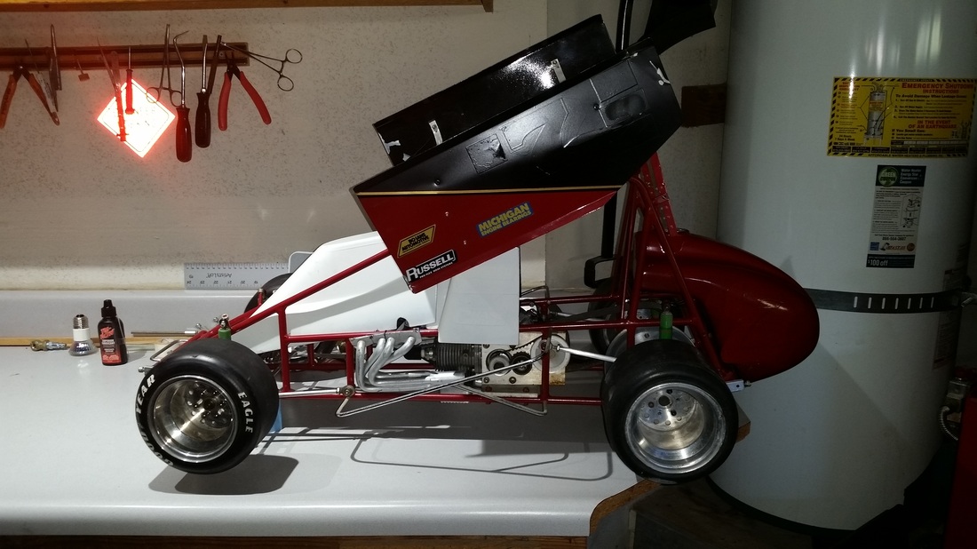 WCM Sprint Car - QuarterScale Legends - Awesome History of 14 Scale!