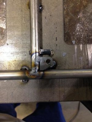 Front radius rod mount L.S.