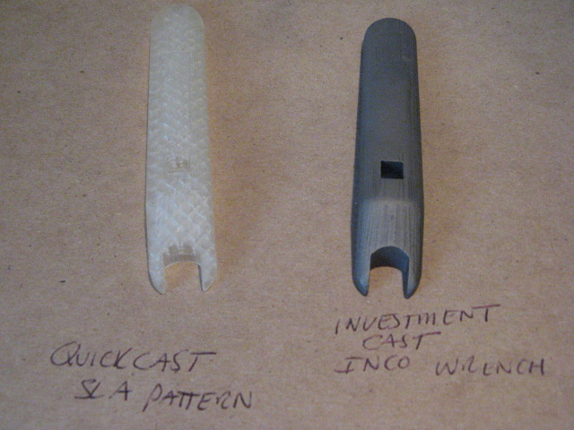 Pattern and INCO wrench.