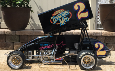 Quarter scale sprint car top